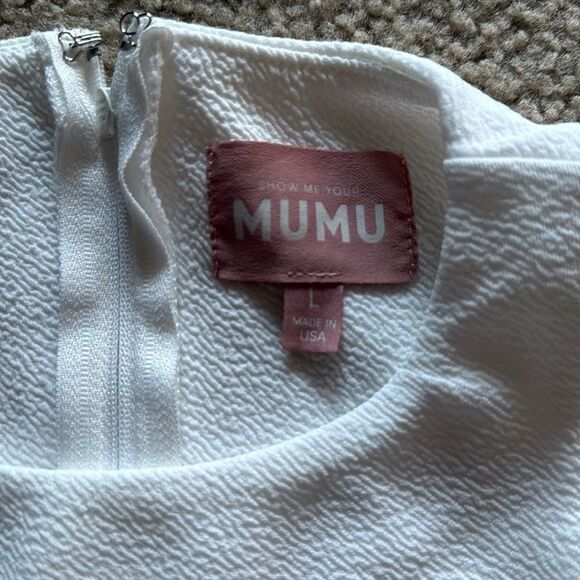 Show Me Your Mumu Best Bodysuit in White Size L - Picture 7 of 8